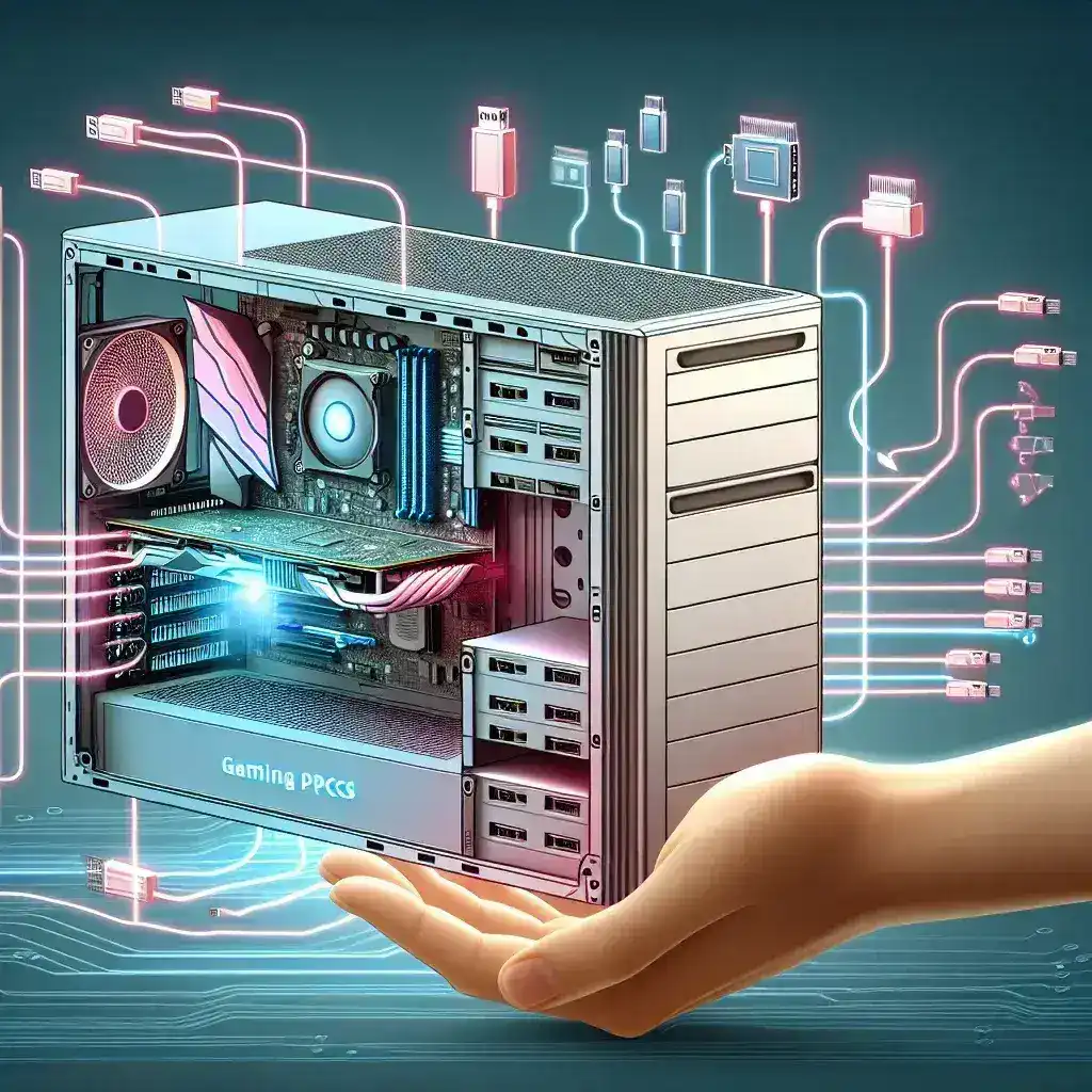 How do gaming PCs benefit from PCIe lane switches?