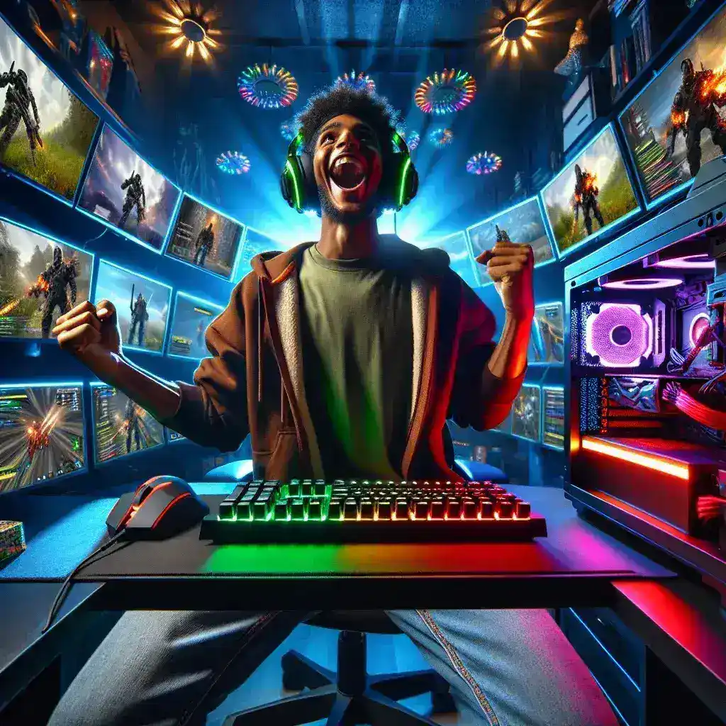 Why do some gamers prefer gaming PCs with built-in KVM switches?